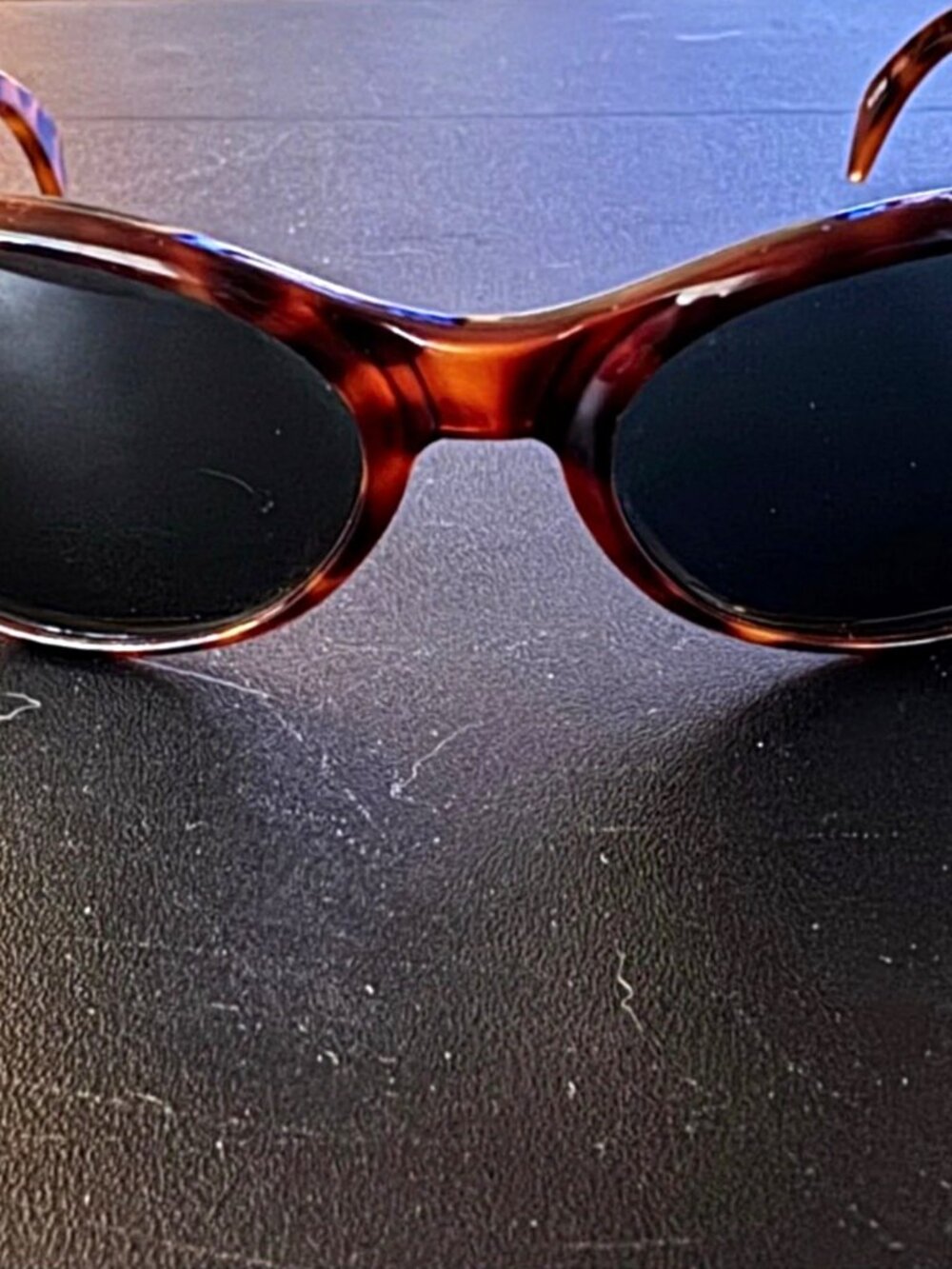 Vintage B&L Ray-Ban Bohemian Sunglasses Tortoiseshell W1415 CatEye Mock Tort USA